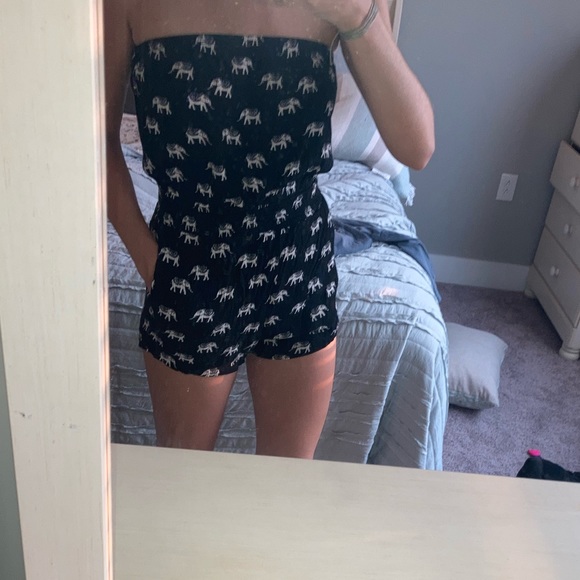 Strapless Elephant Romper - Picture 1 of 3